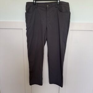 PATAGONIA Quandary Pants Men's 40x30 Gray Nylon Gorpcore Outdoor 40+ UPF Hiking